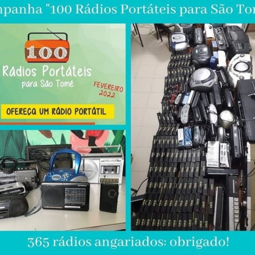 365 rádios para São Tomé