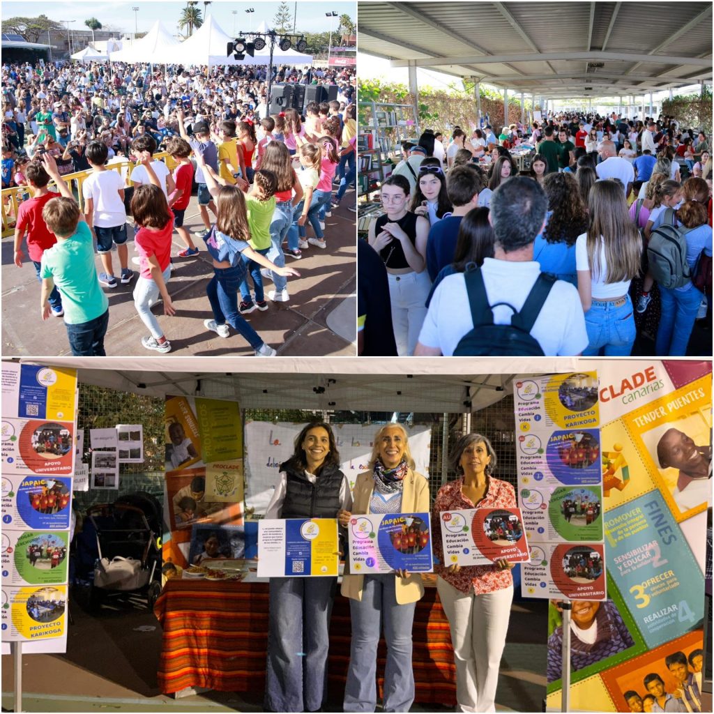 Fiesta solidaria Claret a favor de proyectos de Proclade Canarias