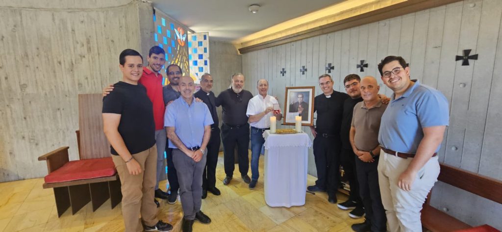 El Seminario Diocesano de Canarias recibe una reliquia de San Antonio María Claret