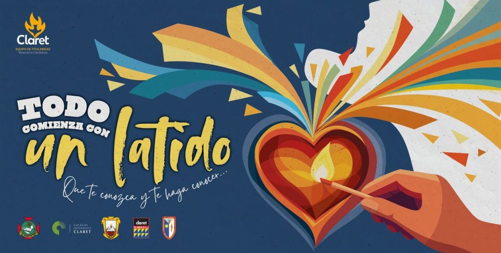 «TODO COMIENZA CON UN LATIDO»: LOS COLEGIOS CLARETIANOS ESTRENAN LEMA, CARTEL Y CANCIÓN PARA EL CURSO 2026-2027