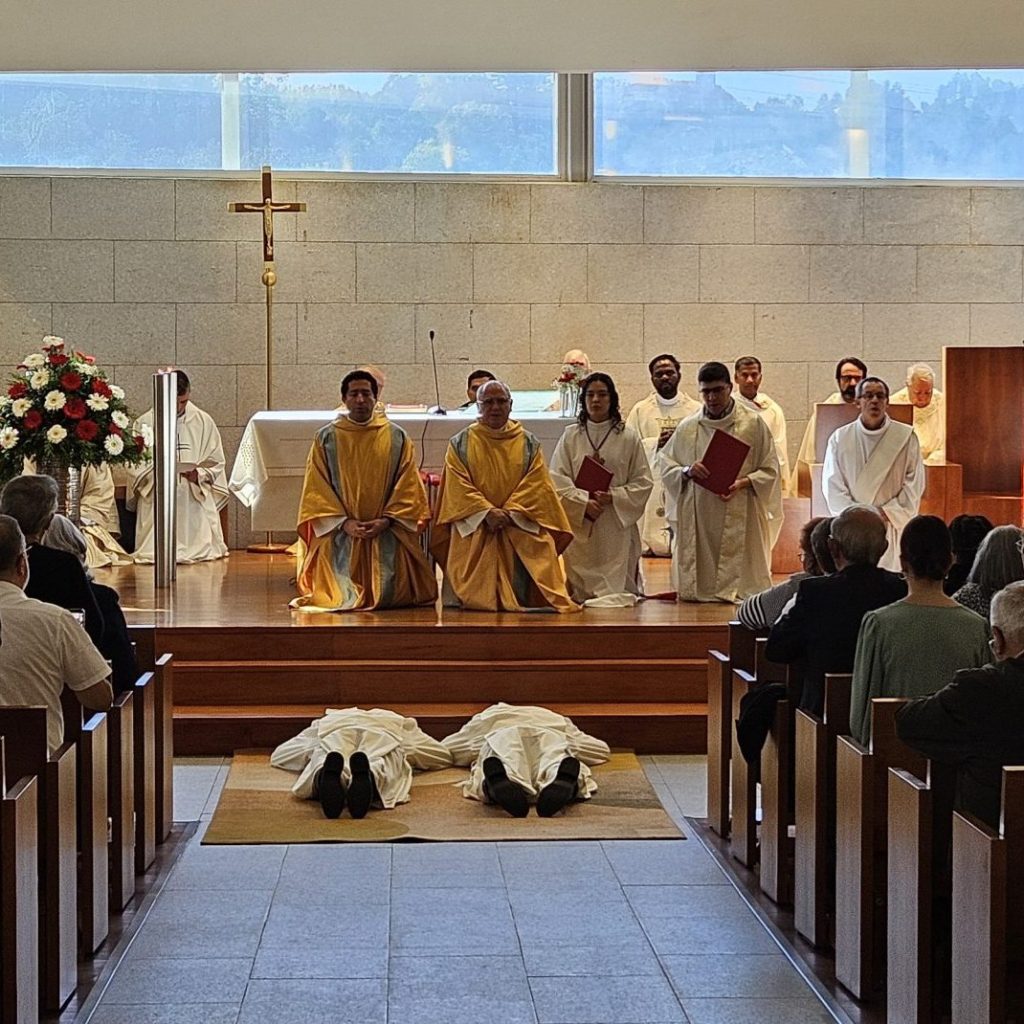 Ordenación diaconal de los EE. Tiago dos Ramos, cmf y Vítor Barbosa, cmf